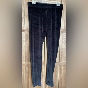 Old Navy Black Velvet Leggings